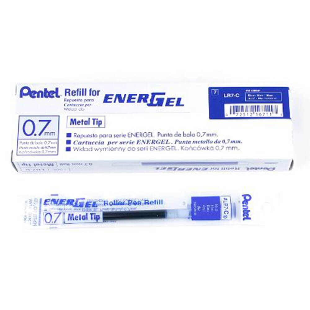 Pentel Energel 0,7 mm ciekłego żelu do napełniania długopisu 12pcs