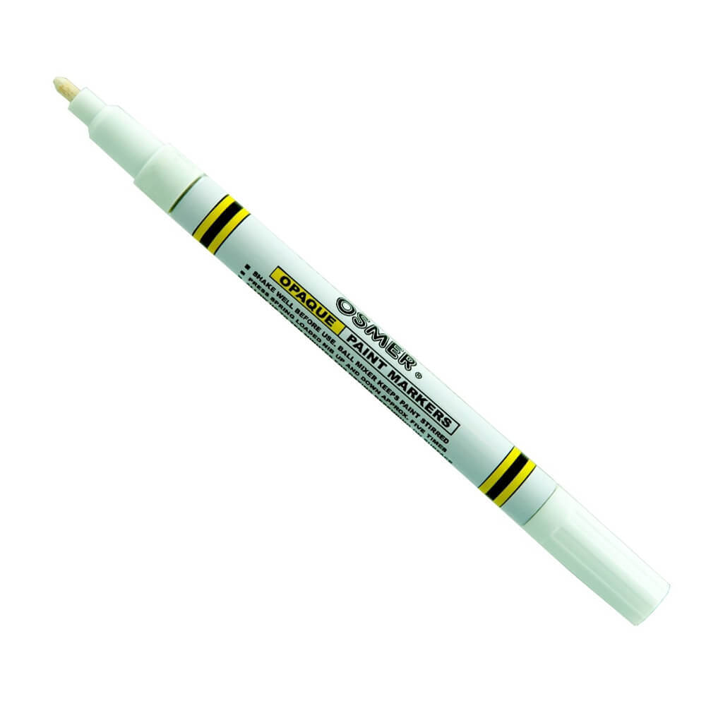 Osmer Paint Marker 12st (vit)