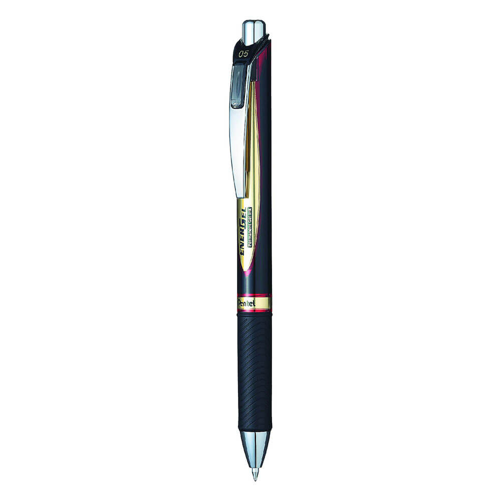 Pentel Energel intrekbare metalen puntpen (0,5 mm)