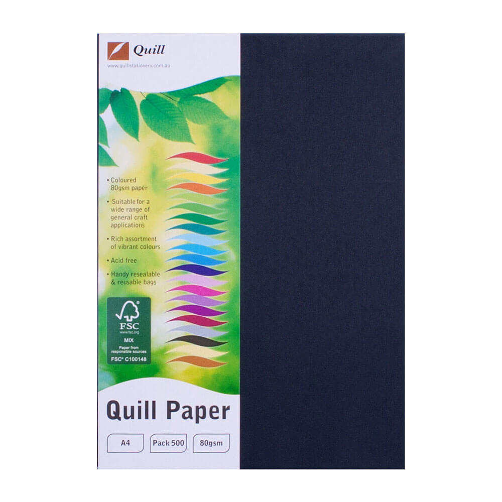 Quill Extra Large A4 Paper 80GSM (500 ark)