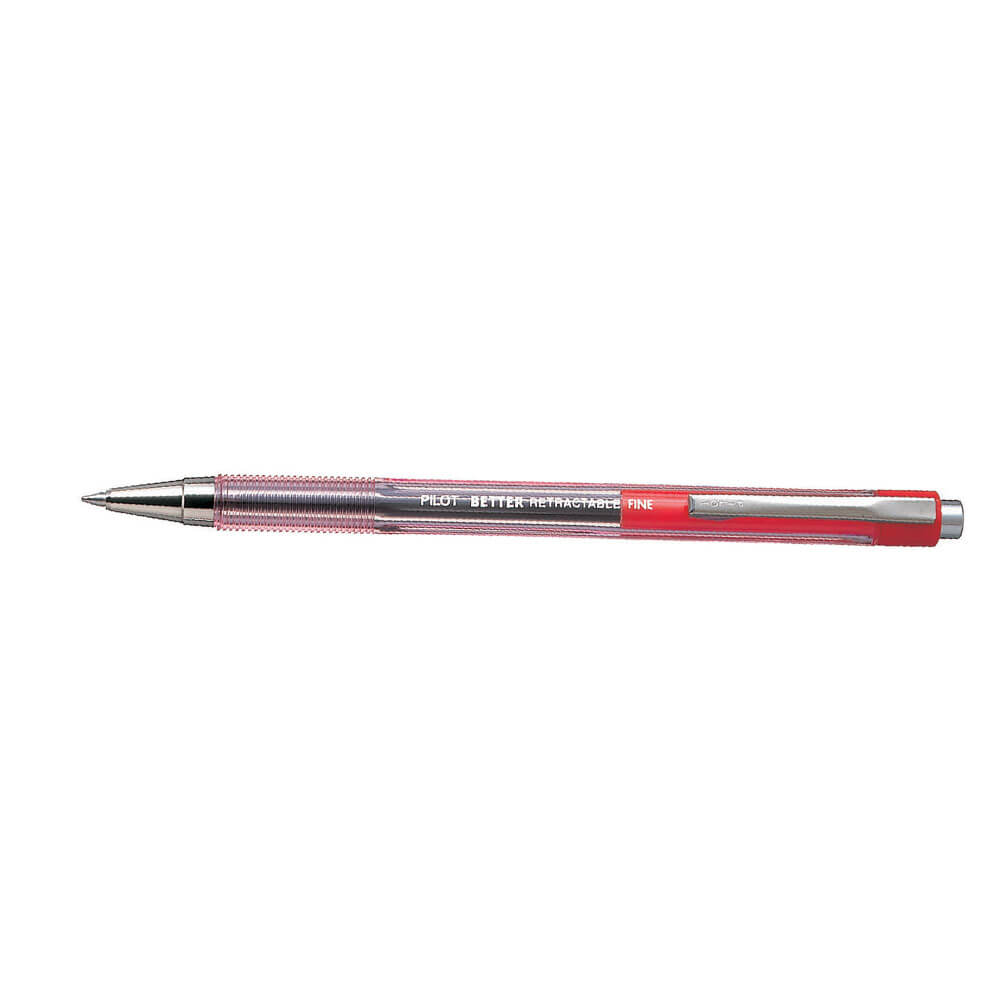 Pilot BP-145 Fine Rettractable Ballpoint Pen 12 Pack