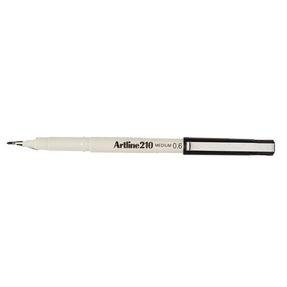 Artline Fineliner Medium Pen 0,6 mm (Box mit 12 Stück)