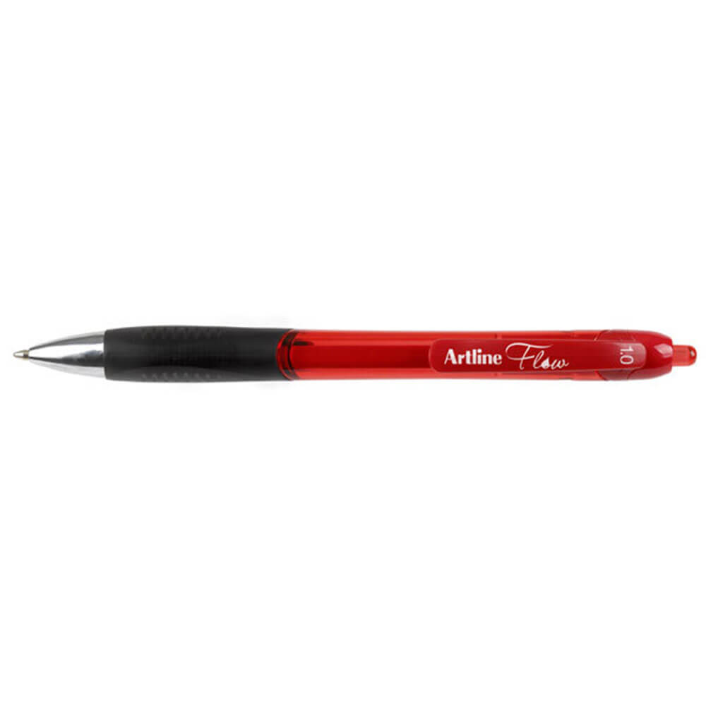 Artline Flow Retractable Pen 1.0mm (Box of 12)