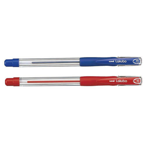 Uni Lakubo Ballpoint Pen 12pcs (Broad)