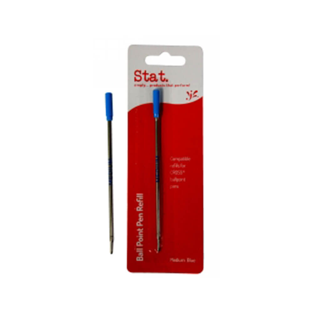 Stat Cross Ballpoint penna påfyllningsmedium (paket med 10)