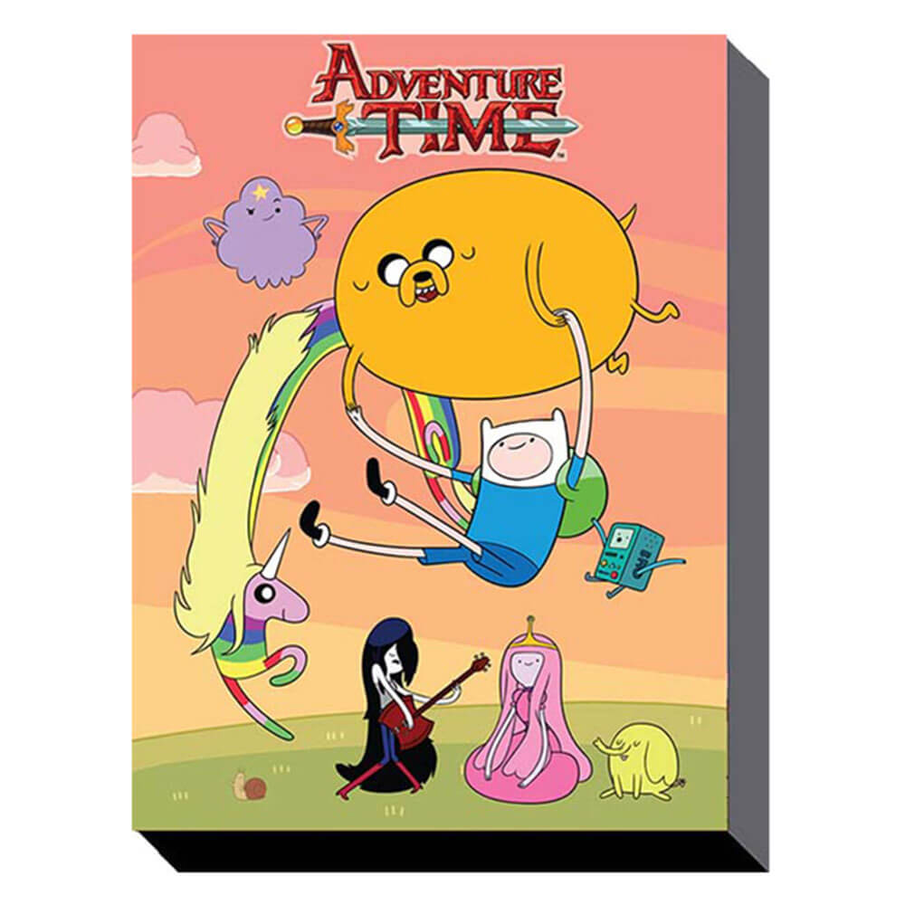 Aventura Time 60cm x 80cm Arte de parede Tela