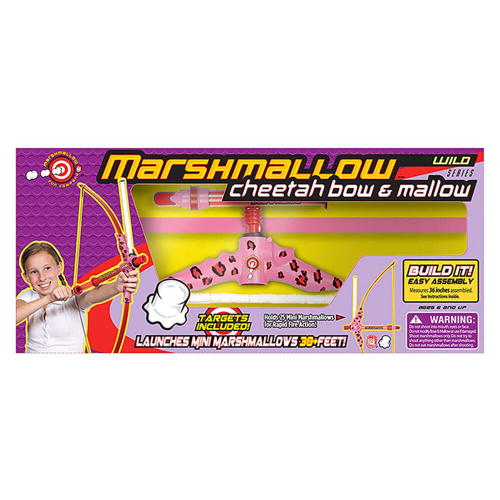  Marshmallow Wild Cheetah Marshmallow Shooter