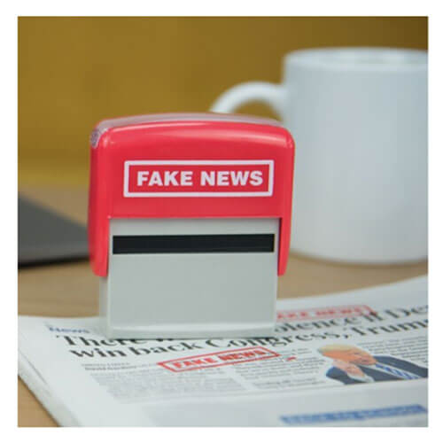 Bubblegum Stuff Fake News Stamp