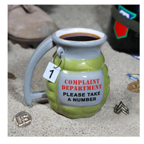 BigMouth Grenade Mug Take a Number