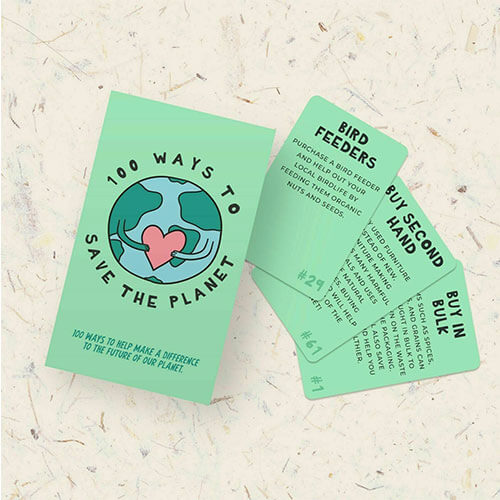 Gift Republic 100 Ways To Save The Planet Card Game