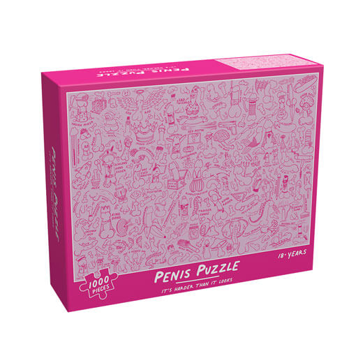 Bubblegum Stuff Penis Puzzle 1000pc